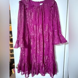 Charming Magenta Dress by Calvin Klein
